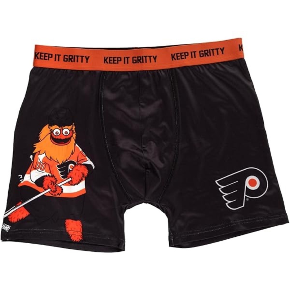 5/$25 NHL Calhoun Keep It Gritty Men’s Boxer Briefs S NWT
